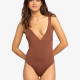 Roxy Γυναικείο ολόσωμο μαγιό Silky Island - High Leg One-Piece Swimsuit